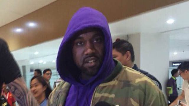 LOOK: Kanye West arrives in Manila
