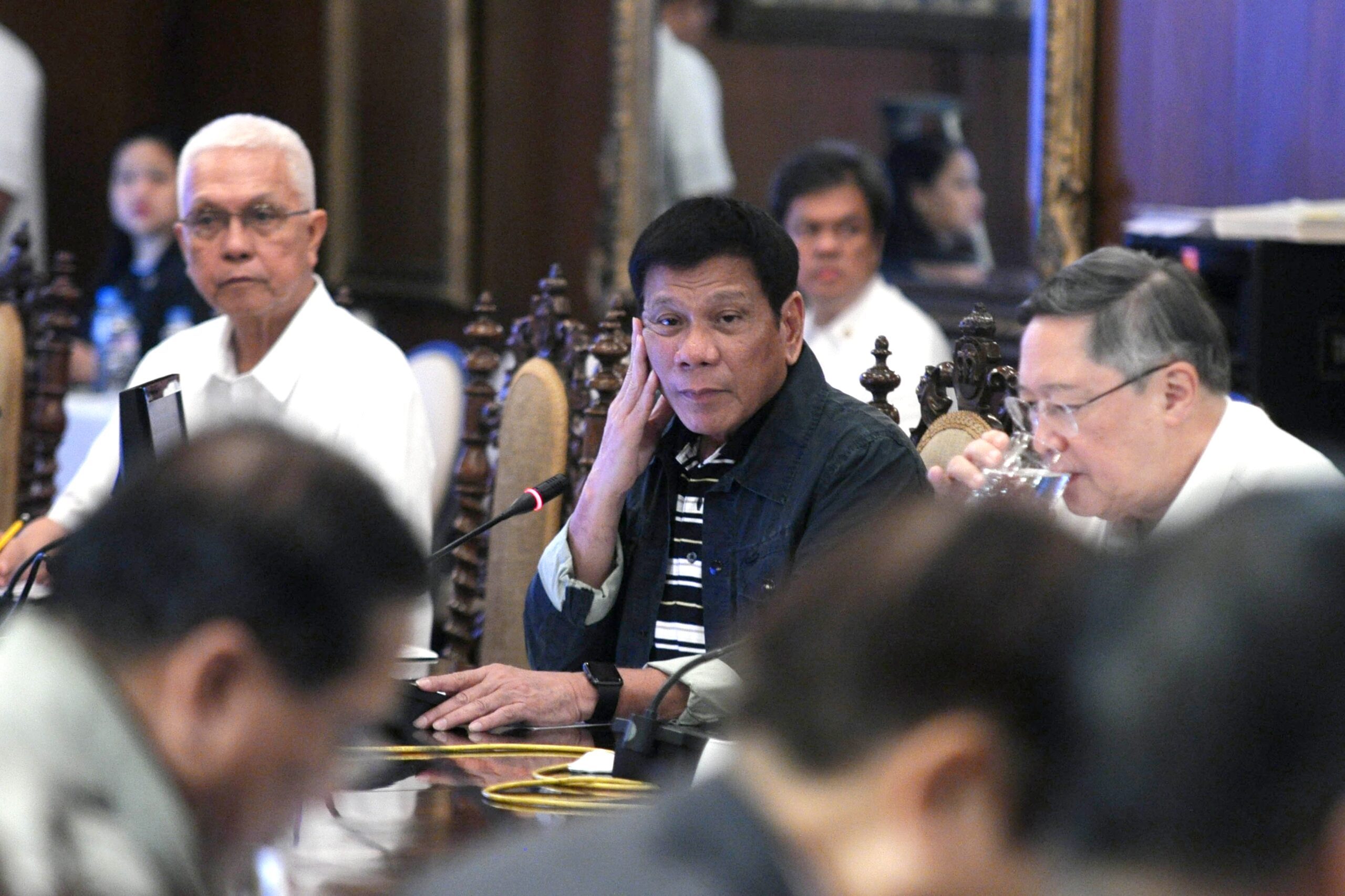 After Robredo resignation, Duterte suspects LP plot to oust him