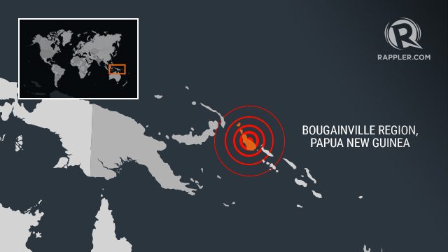 Magnitude 7.9 quake shakes PNG, prompting tsunami alert