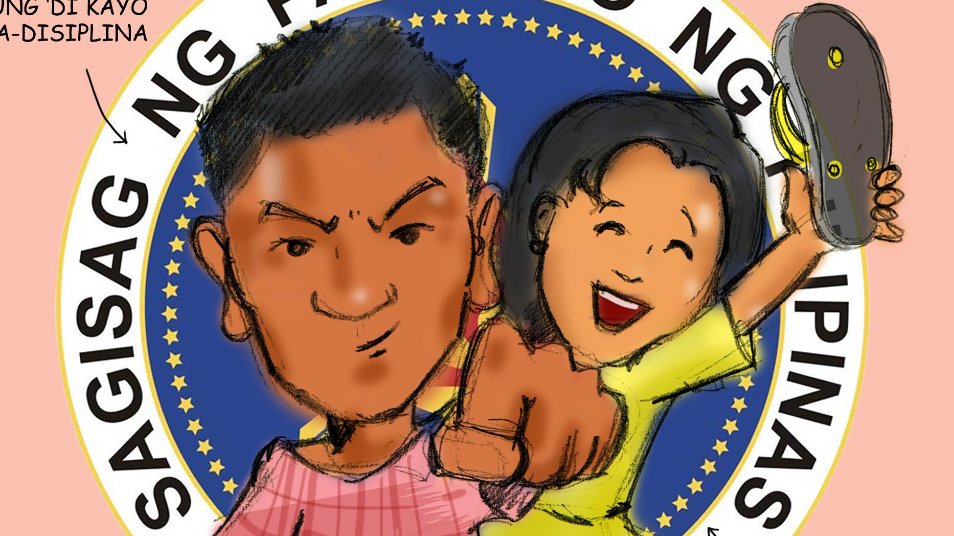 Awesome illustrations of PH politicians encourage good vibes post-elections