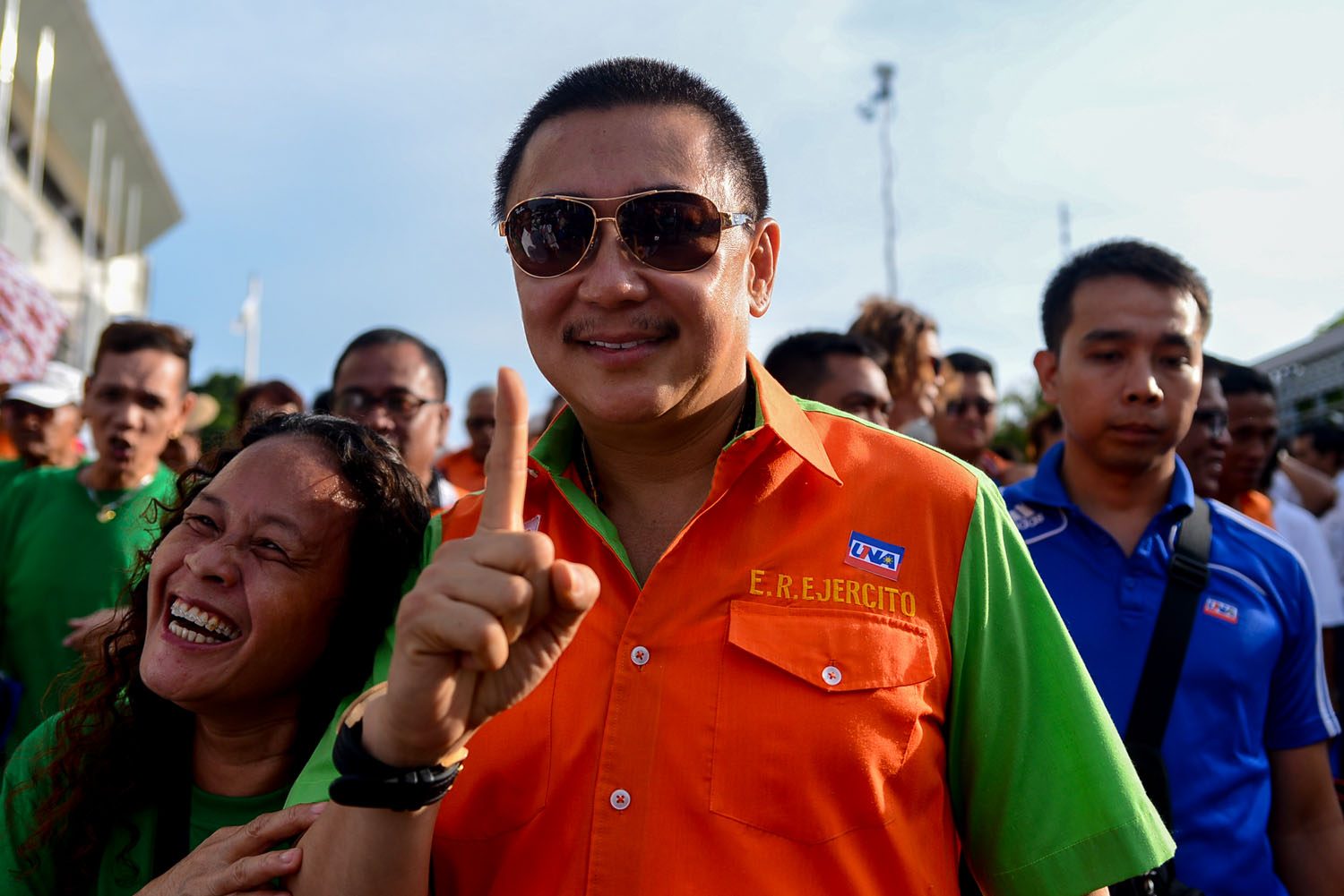 UNA MEMBER. Ejercito attends the UNA launch in Makati on July 1, 2015. Photo by Jansen Romero/Rappler 