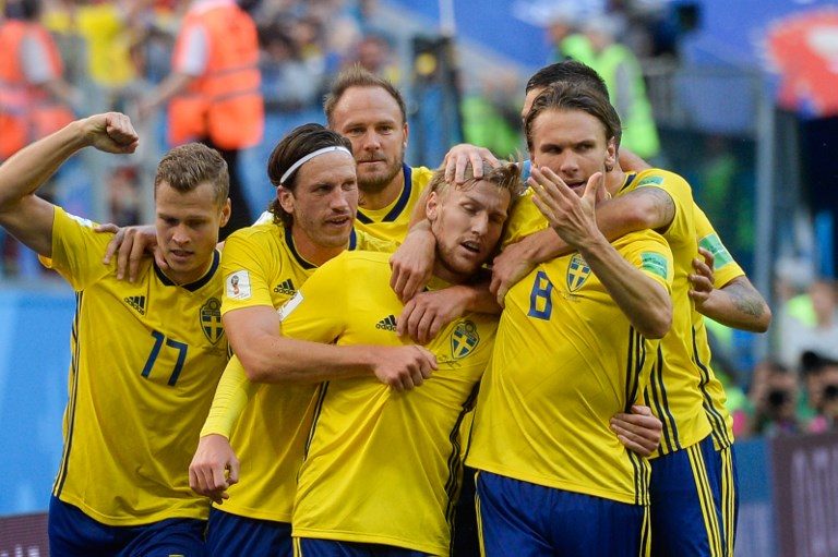 Sweden ends 24-year World Cup quarters wait
