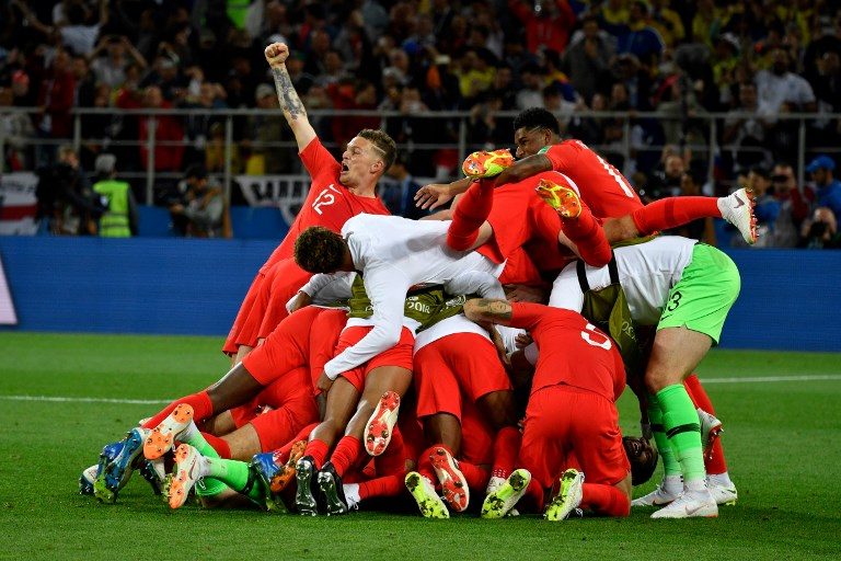 England snaps penalty jinx to reach World Cup last 8