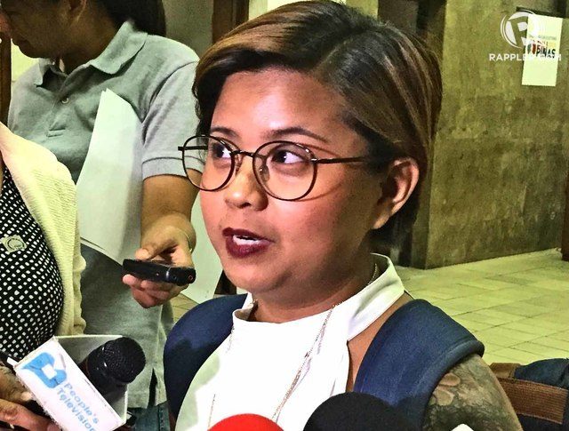GRAVE THREATS. Rights advocate Renee Karunungan pursues complaints against 34 alleged Duterte supporters for grave threats and alleged violation of election laws. Photo by Paterno Esmaquel II