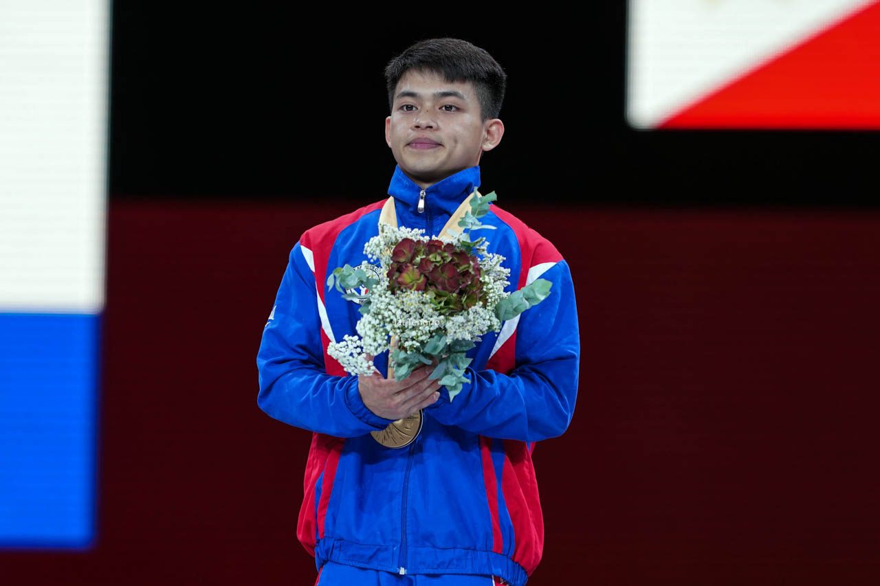 Yulo ‘did not expect’ to win elusive world championship gold