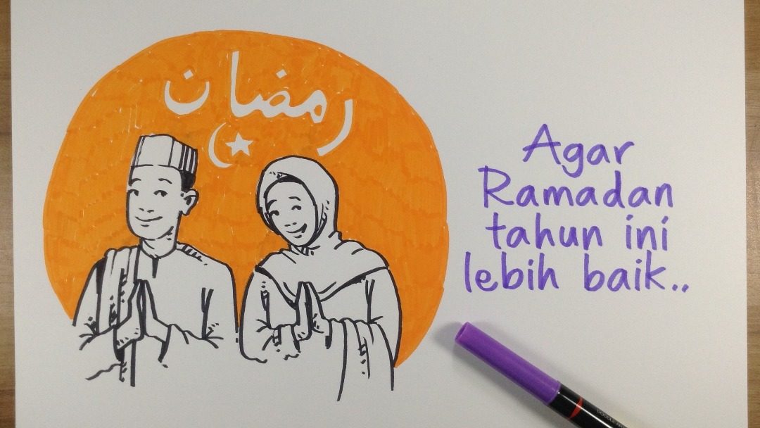 Sketsatorial: 5 hal yang perlu kamu lakukan menyambut Ramadan
