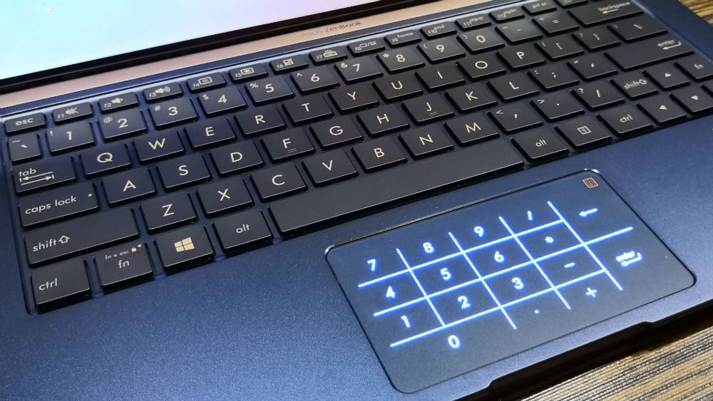 New Asus Zenbook laptops have touchpad that doubles as number pad