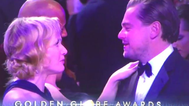 Leonardo DiCaprio, Kate Winslet reunite at Golden Globes