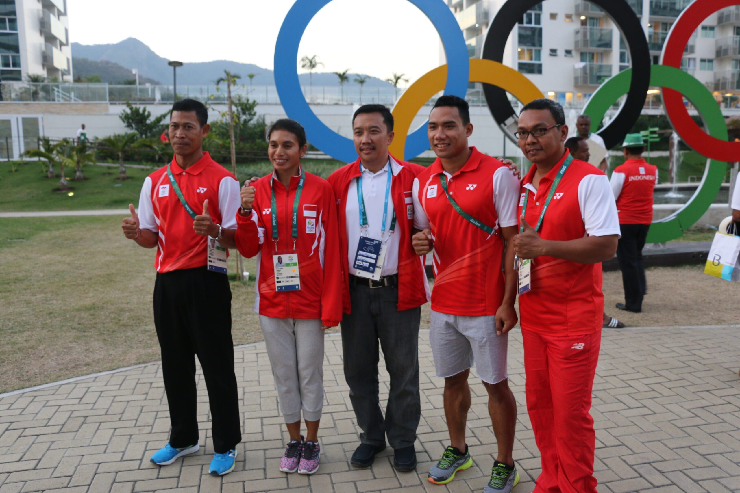 Menpora Imam kunjungi perkampungan atlet Olimpiade Rio 2016