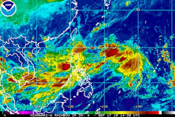 Slow-moving Tropical Depression Nimfa maintains strength