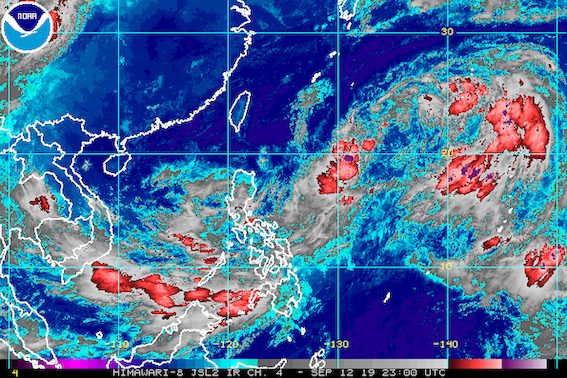 Tropical Depression Marilyn maintains strength