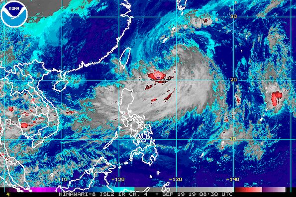 Nimfa intensifies into tropical storm
