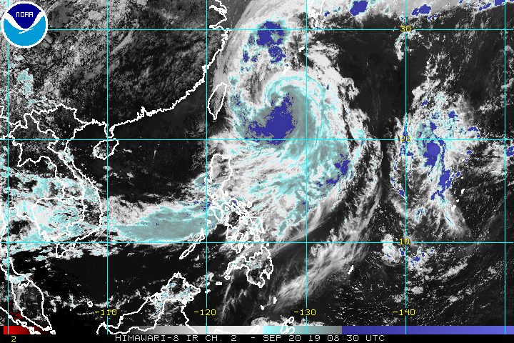 Nimfa strengthens into severe tropical storm