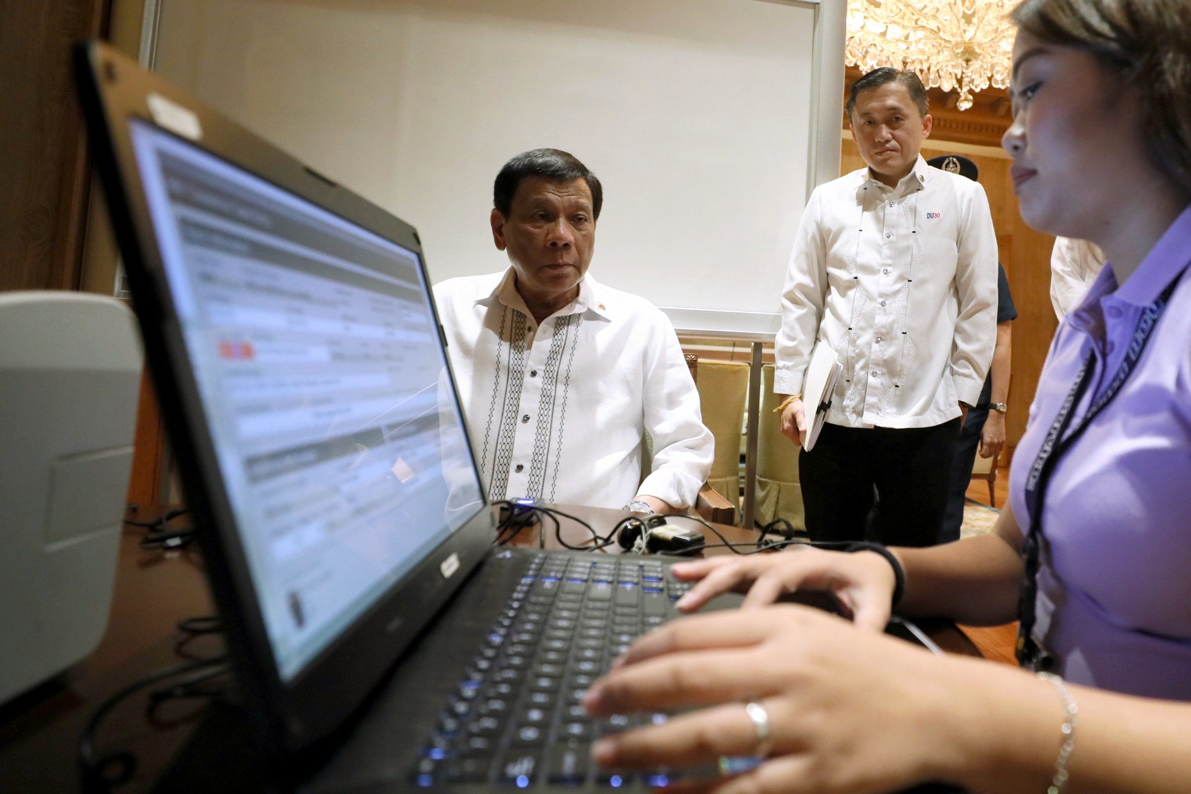 LOOK: Duterte applies for license to own, possess firearm