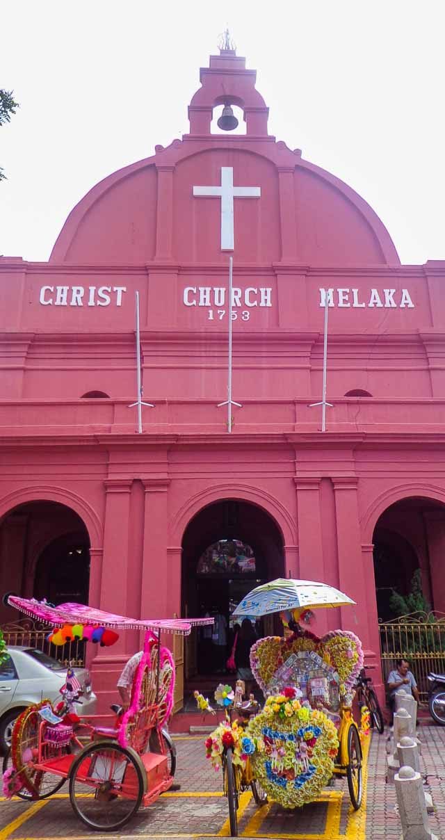 PLACE OF WORSHIP. Christ Church is the oldest Protestant church in Malaysia 