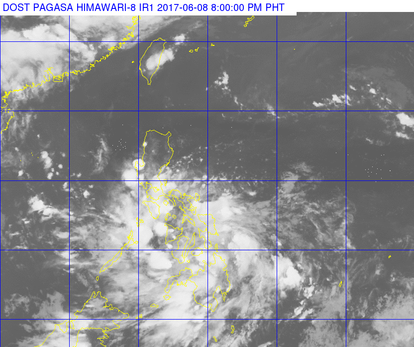 Low pressure area to bring rain to Visayas, Mindanao on Friday