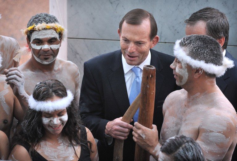 Australian political rivals unite for Aboriginal recognition