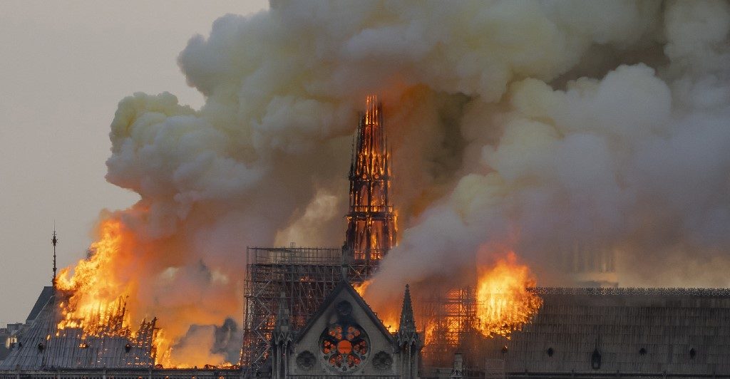 Officials warn of lead pollution risks after Notre-Dame blaze