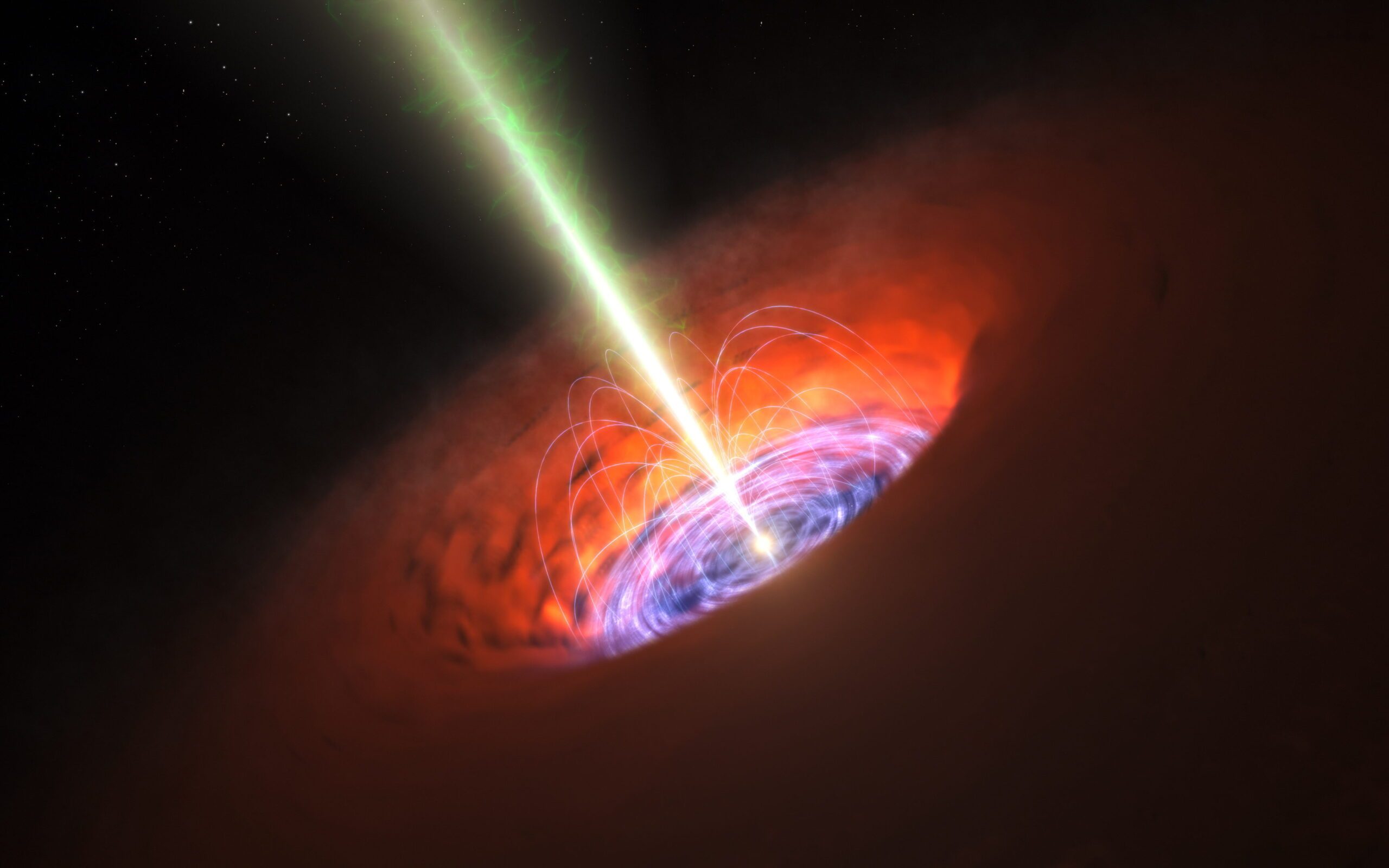 Desert telescope stakes out supermassive black hole