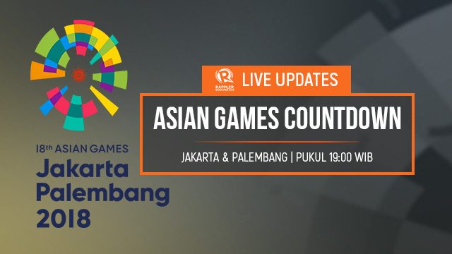 LIVE UPDATES: Countdown Asian Games 2018