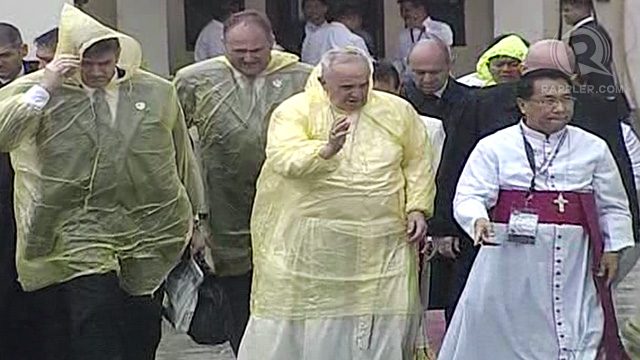 Storm forces Pope Francis to shorten Leyte visit