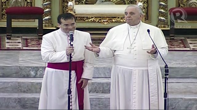 FULL TEXT: Undelivered speech: Pope thanks Yolanda volunteers