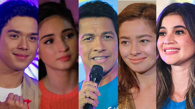 LESSONS FROM DAD. Celebs Elmo Magalona, Coleen Garcia, Gary Valenciano, Andi Eigenmann and Anne Curtis share lessons from their dads. Photos by Rob Reyes/Alecs Ongcal/Paolo Abad/Rappler 