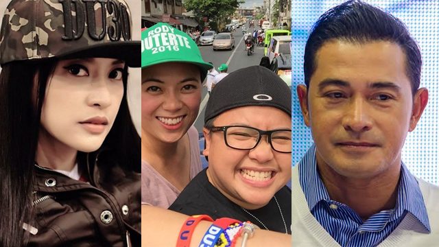 Celebrities weigh in on Duterte bank account controversy