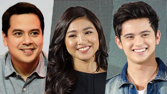 John Lloyd, James, and Nadine on competition between their movies