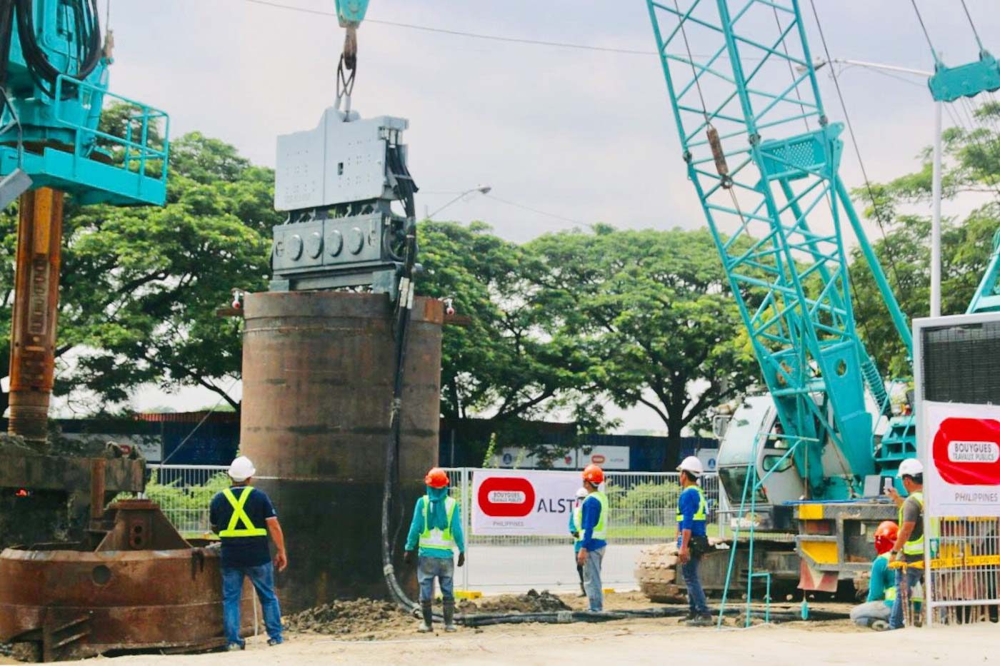 Construction of LRT1 Cavite extension’s foundation begins