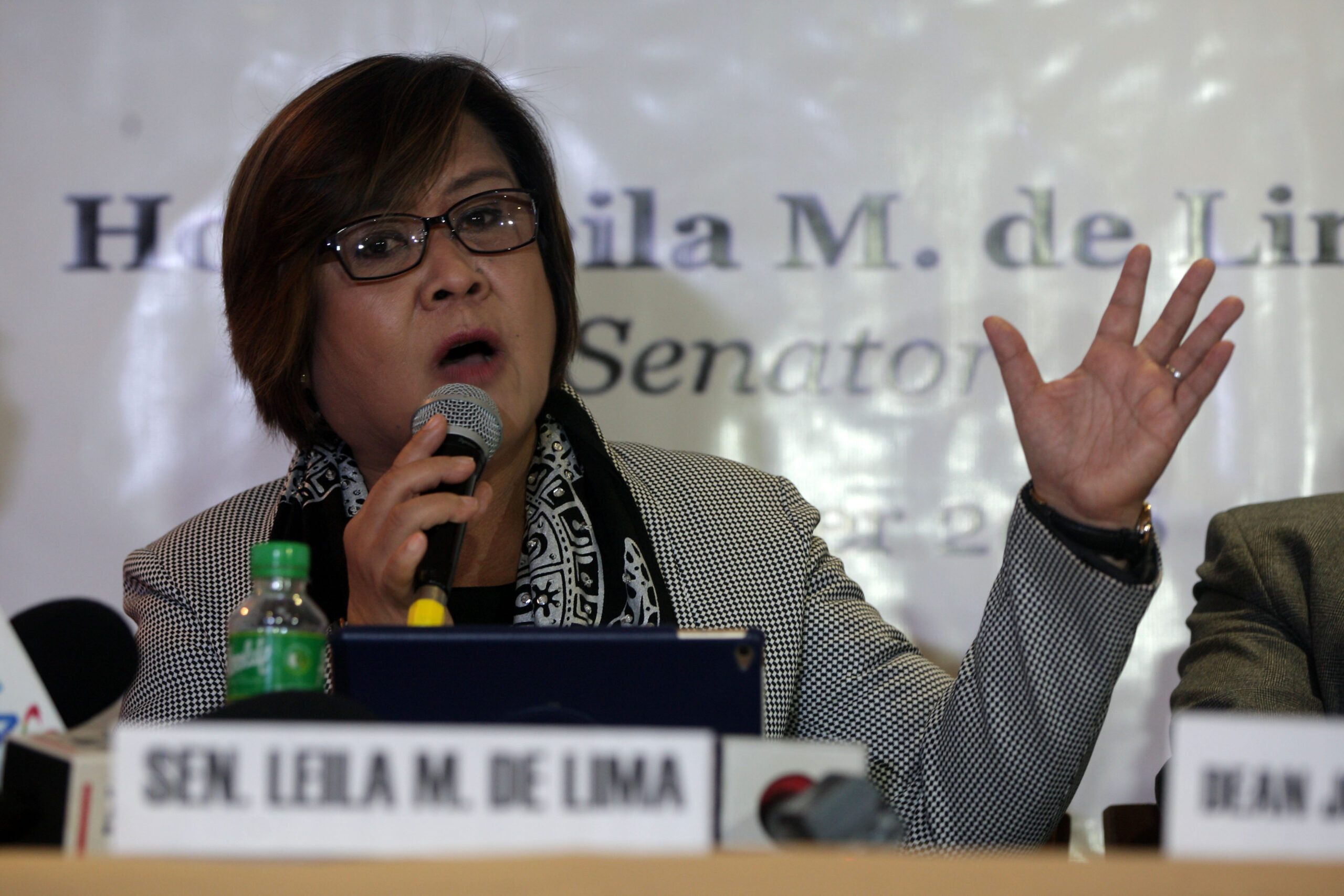 De Lima hits CA ruling on ex-Palawan governor Reyes’ release