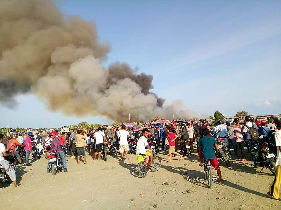 Fire razes 60 homes in Zamboanga City