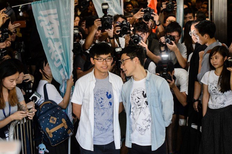Jailed Hong Kong activists released on bail