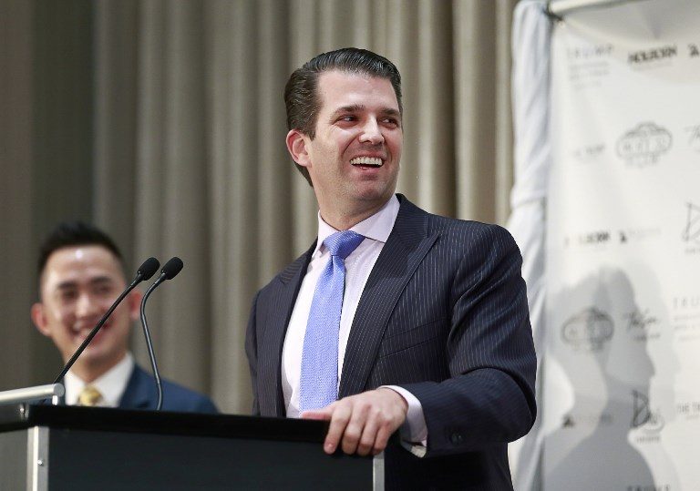 Trump dictated son’s statement on Russia talks – report