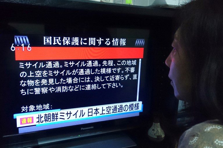 Japan wakes up to North Korean missile warnings
