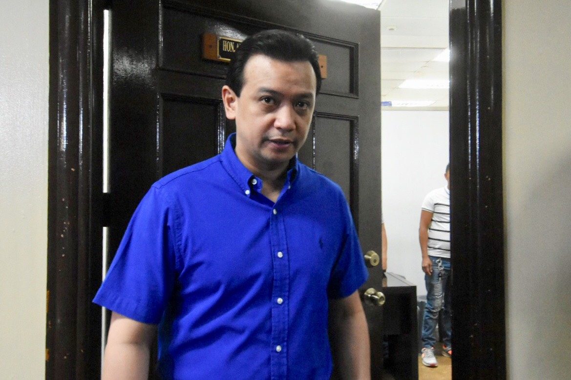 2nd Makati court defers decision on Trillanes arrest