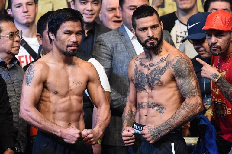 Pacquiao-Matthysse: No weight problems