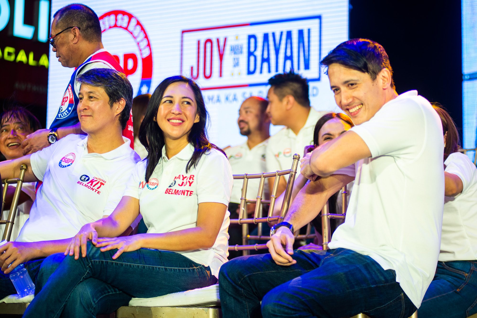 Ex-LP member Joy Belmonte woos coveted Duterte vote