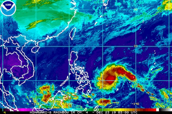 PAGASA: Be vigilant, Tropical Storm Ursula may hit Christmas Eve
