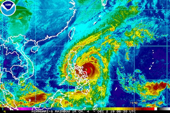 ‘Threat increases’ as Typhoon Tisoy nears Northern Samar, Albay, Sorsogon