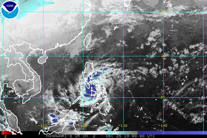 Typhoon Ursula lashes parts of Visayas, Mimaropa on Christmas
