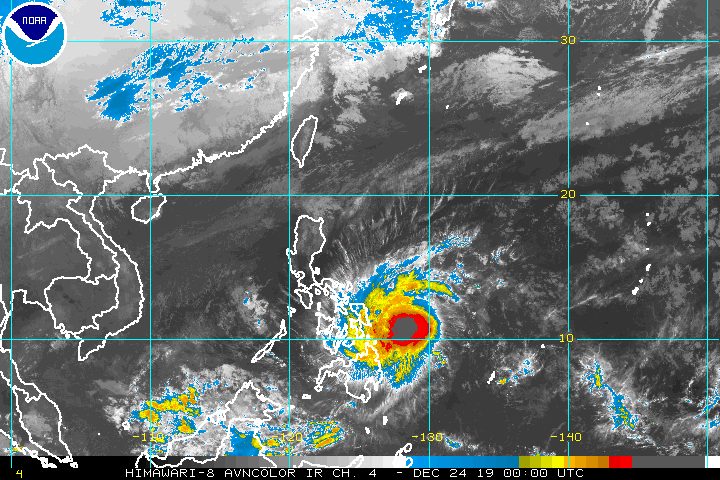 Severe Tropical Storm Ursula gains more strength as it nears Eastern Visayas