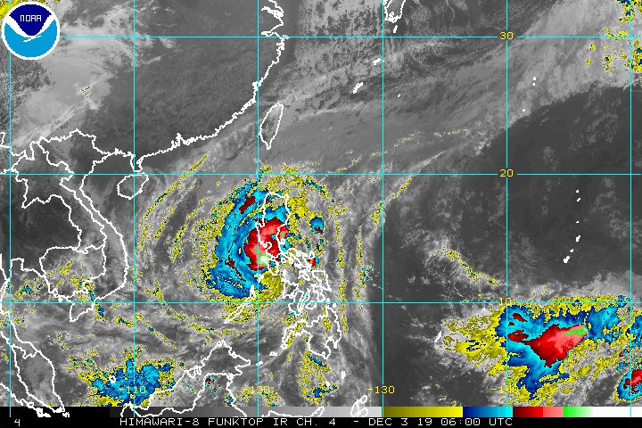 Typhoon Tisoy makes 4th landfall in Oriental Mindoro