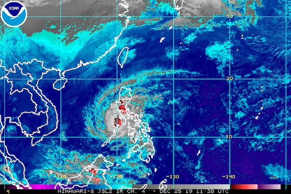 Typhoon Ursula batters Calamian Islands