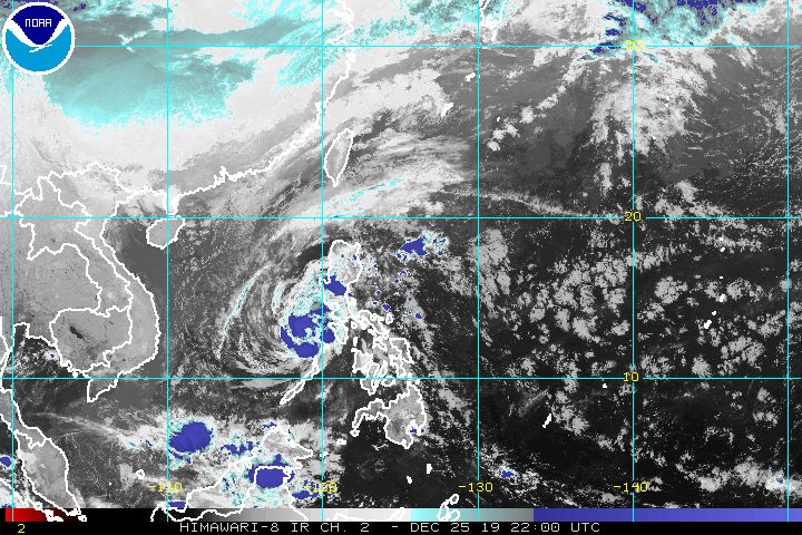 Typhoon Ursula now over West PH Sea