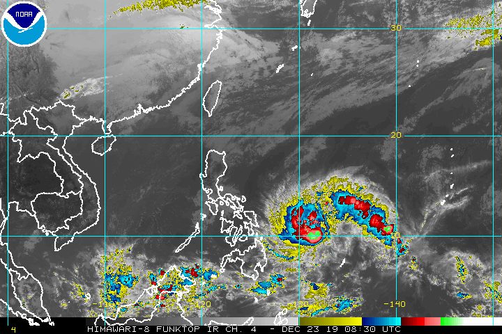 Signal No. 2 in Guiuan as Tropical Storm Ursula slightly intensifies
