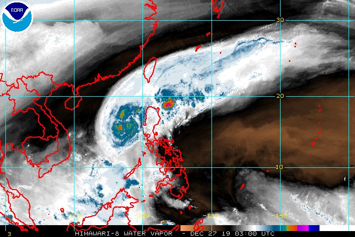 Ursula inching away, but tail-end of a cold front affecting Northern Luzon