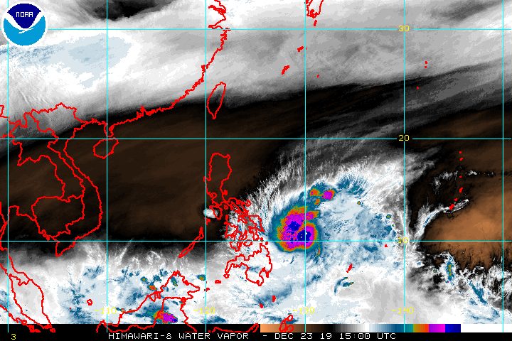 Tropical Storm Ursula strengthens again en route to Eastern Visayas