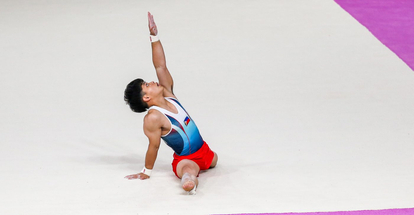 PH gymnast Yulo fails to medal, but makes history in World Championships