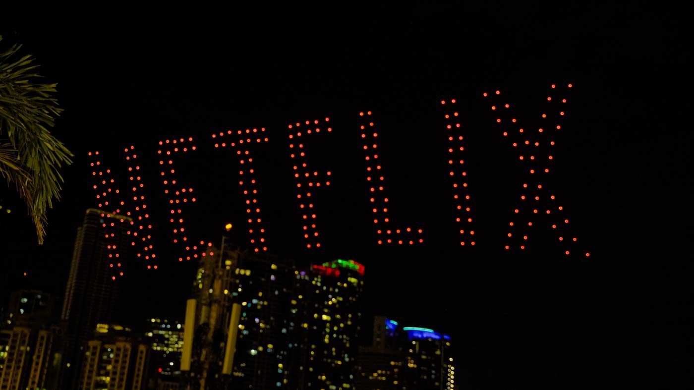Netflix flexes ‘largest drone show’ in PH to promote ‘6 Underground’
